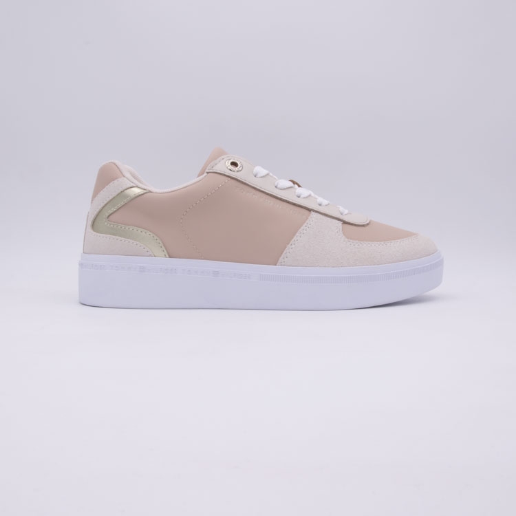 TOMMY HILFIGER LEATHER COURT SNEAKER