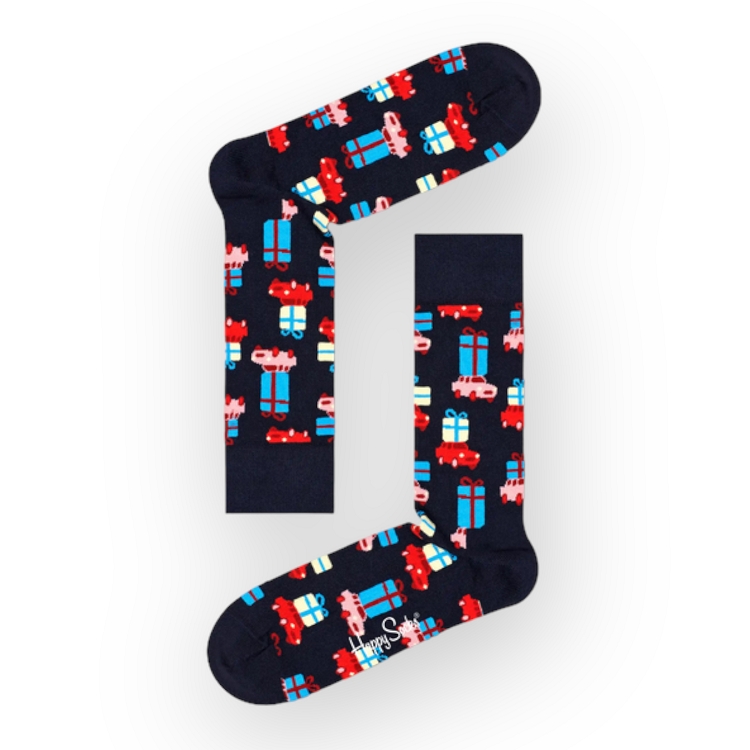 HAPPY SOCKS HOLIDAY SHOPPING SOCK