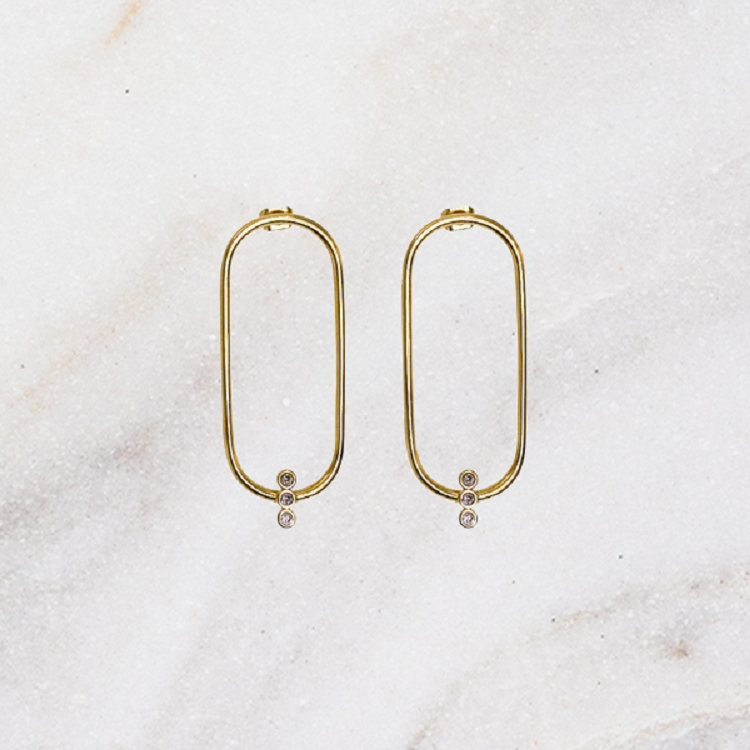 EMMA ET CHLOE BOUCLES D OREILLES PENDANTES ILITHYIE