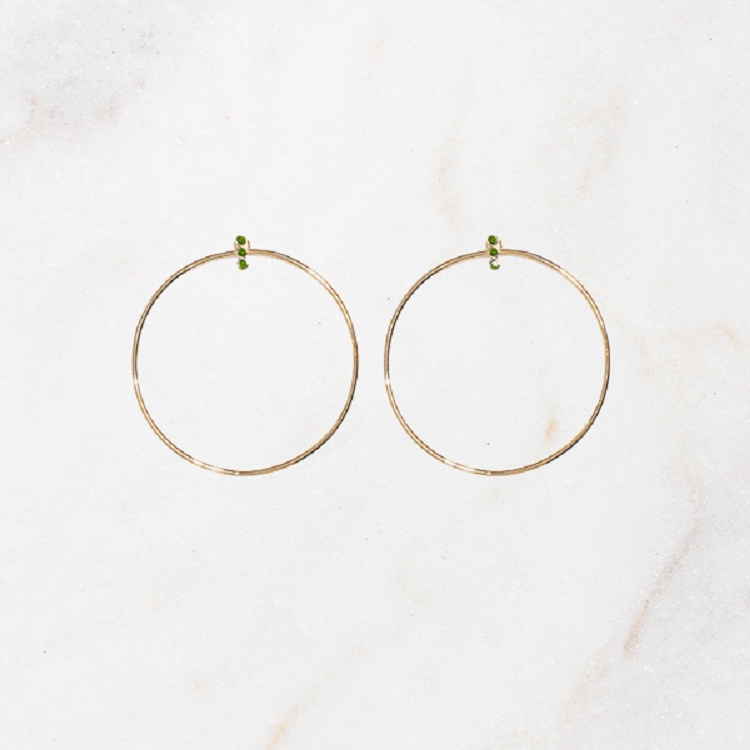 EMMA ET CHLOE BOUCLES D OREILLES BACCHUS