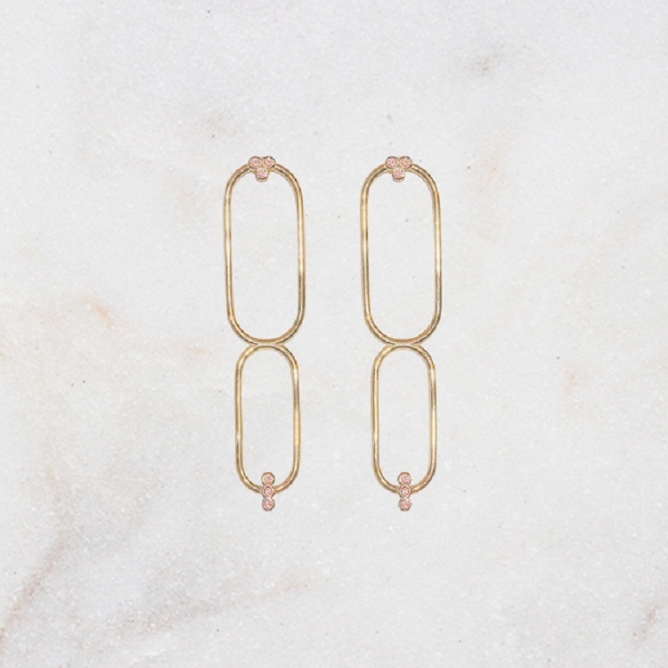 EMMA ET CHLOE BOUCLES D OREILLES HERACLES