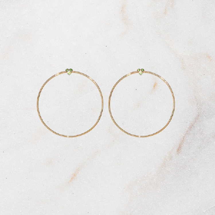 EMMA ET CHLOE BOUCLES D OREILLES DIONE